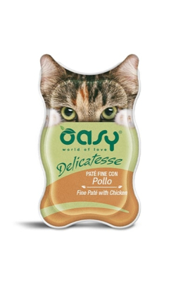 OASY CAT Паштет з куркою для дорослих котів