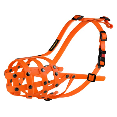 Bronzedog Водовідштовхувальний біотановий намордник, помаранчевий