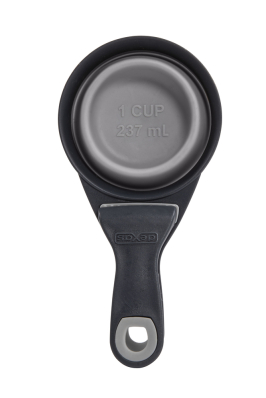 Dexas Collapsible KlipScoop Мірний стакан складний на кліпсі 240 мл, світло-сірий