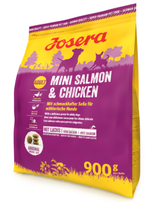 JOSERA Mini Salmon & Chicken - сухий корм з лососем і куркою для дорослих собак малих порід