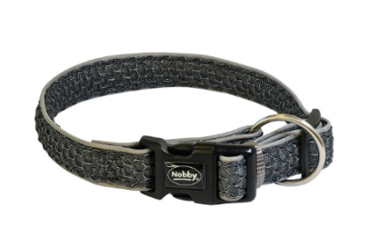 Nobbу Mesh Air Нашийник для собак, сірий