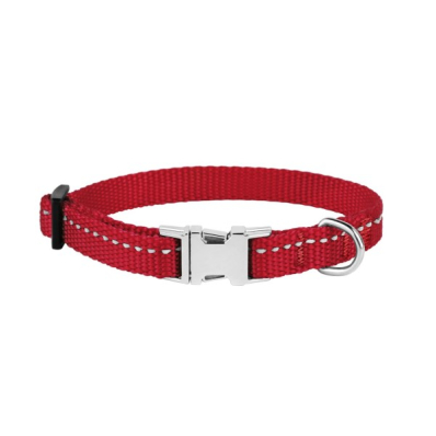 Bronzedog Active Нейлоновий нашийник, червоний