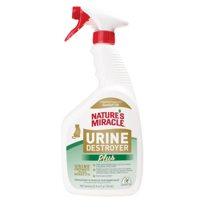 Nature's Miracle Urine Destroyer Cat - знищувач плям і запахів сечі котів