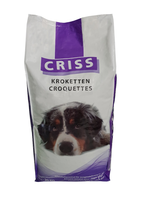 Criss Dog Adult Croquettes - сухий корм із яловичиною та свининою для дорослих собак