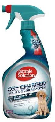 SIMPLE SOLUTION Oxy charged TM Stain and odor remover - засіб для нейтралізації запахів, видалення стійких плям, з активним киснем