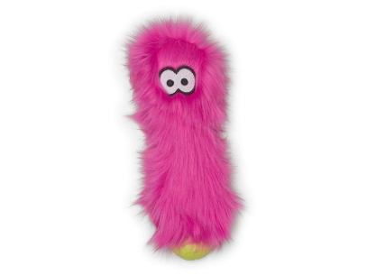 West Paw Custer Toy Іграшка пищалка для собак, Кастер пухнастий, рожевий