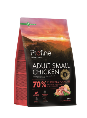 Profine Dog Adult Small Chicken & Potatoes - сухий корм для дорослих собак дрібних порід