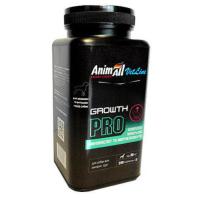 AnimAll VetLine Growth PRO Вітаміни для собак великих порід