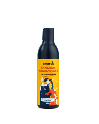 Smartis Бальзам-ополіскувач з екстрактом персика для собак і котів усіх порід