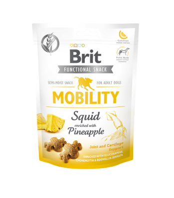 Brit Care Dog Mobility Squid - функціональні ласощі для собак