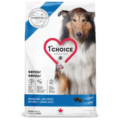 1st Choice Senior Medium and Large Сhicken Сухий корм з куркою для собак похилого віку середніх і великих порід