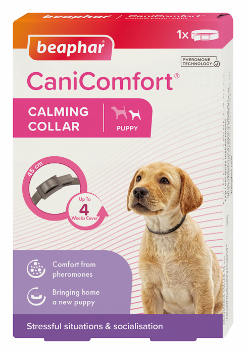 Beaphar CaniComfort Calming Collar Заспокійливий нашийник з феромонами для цуценят