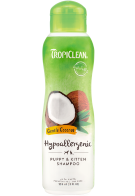TropiClean Гіпоалергенний шампунь "Ніжний кокос" для цуценят та кошенят