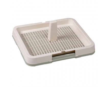 AnimAll Туалет під пелюшки стовпчиком, оливковий