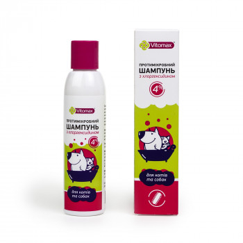 Vitomax Шампунь противомикробный с хлоргексидином для собак и кошек