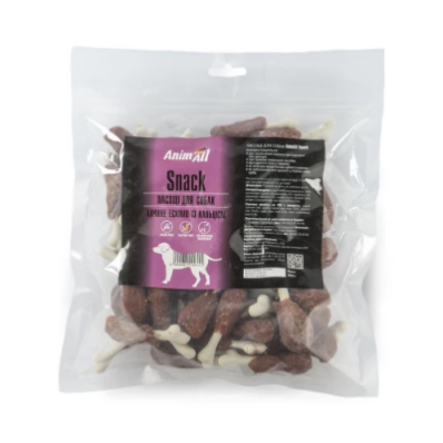 AnimAll Snack Ласощі качине ескімо з кальцієм, для собак