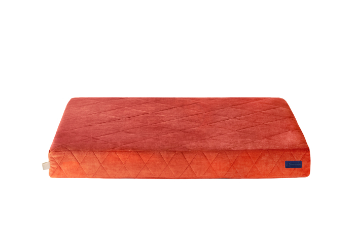 Harley and Cho Oliver Velur Terracotta Ортопедичний матрац для собак