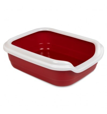 Природа «Comfort» Туалет для котів, бордовий