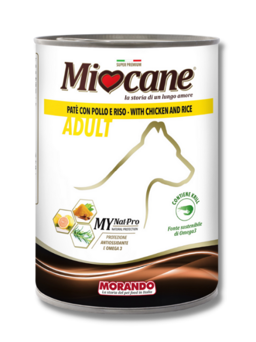 Morando MioCane with Chicken and Rice - вологий корм для собак, з куркою і рисом