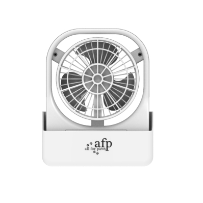 All For Paws Вентилятор з кріпленням для собак з вбудованим термометром та зарядкою від USB