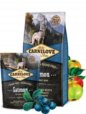Carnilove Dog Salmon For Adult Dogs - беззерновий сухий корм для собак