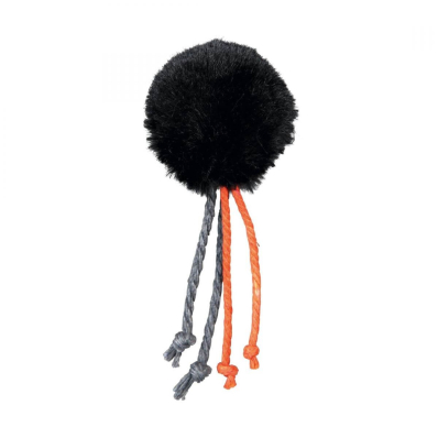 TRIXIE Ball with rattle and ropes - Іграшка з пером для котів