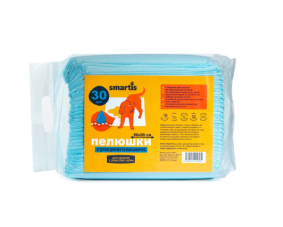 Smartis Пелюшки суперпоглинаючі 60 х 90 см