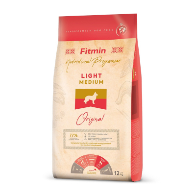 Fitmin Dog Medium Light Сухий корм з куркою для дорослих собак середніх порід, які мають проблеми із зайвою вагою