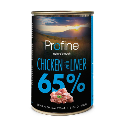 Profine Chicken & Chicken Liver - консерви без злакiв для дорослих собак порід всіх розмірів