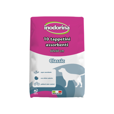 Inodorina Tappetini Classic Пелюшки для собак без запаху 60х60 см