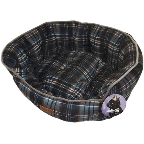 AnimAll Royal Soft-2 BLACK-MARINE Лежанка для собак і котів