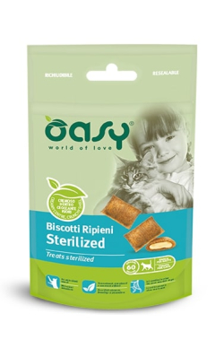 OASY CAT TREATS Sterilized Ласощі з куркою для стерилізованих котів