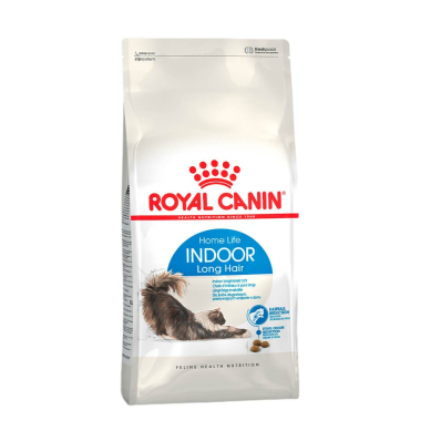 Royal Canin Indoor Long Hair - сухий корм для довгошерстих домашніх кішок (від 12 місяців до 7 років)