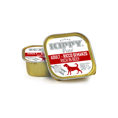 Kippy Pate Dog Adult Beef - Вологий корм з яловичиною для дорослих собак усіх порід