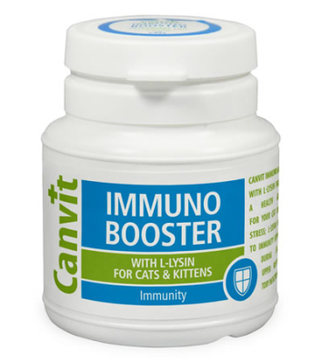 Canvit Immuno Booster for cats Кормова добавка для підтримки імунітету для котів та кошенят