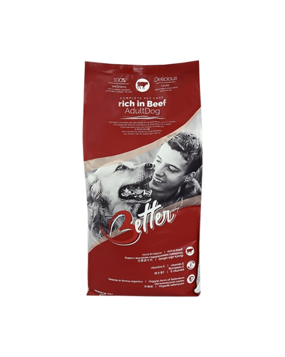 Better ADULT DOG Rich in Beef - Сухий корм з яловичиною для собак
