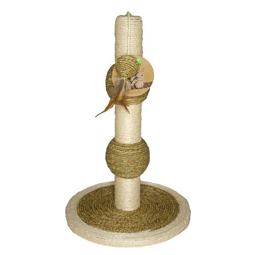 AnimAll Кігтеточка-стовпчик з м'ячиком, сизаль