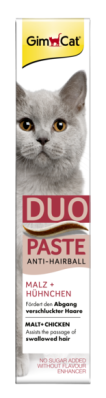 GimCat Anti-Hairball Duo - вітамінні ласощі для котів для виведення шерсті