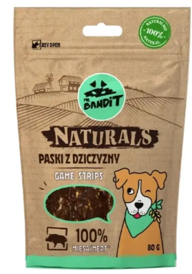Mr. Bandit Naturals Смужки з дичини для собак