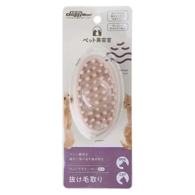 DoggyMan Rubber Brush Силіконова щітка для вичісування собак і котів