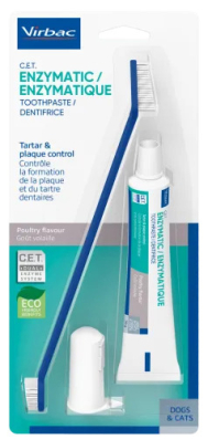 Virbac Enzymatic Набір для чищення зубів для собак та котів
