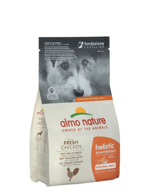 Almo Nature Dog Adult Extra Small & Small with Fresh Chicken Сухий корм для дорослих собак маленьких порід зі свіжою куркою