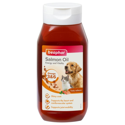 Beaphar Salmon Oil Лососева олія для котів і собак