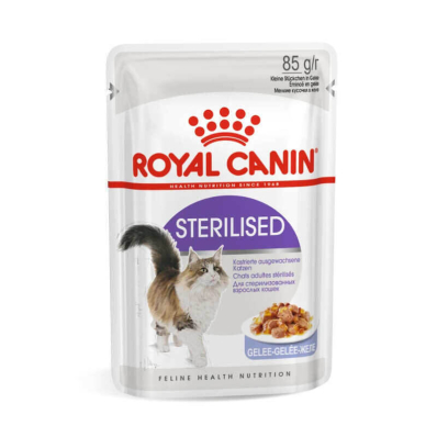 Royal Canin Sterilised wet in jelly Влажный корм (кусочки в желе) для стерилизованных кошек