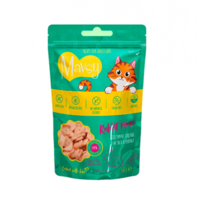 Mavsy Rabbit rings - ласощі для котів з кроликом