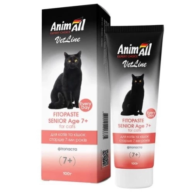 AnimAll VetLine Senior Age 7+ Фітопаста для котів старших 7 років