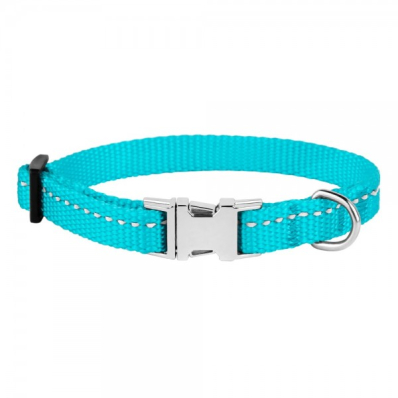 Bronzedog Active Нейлоновий нашийник, блакитний