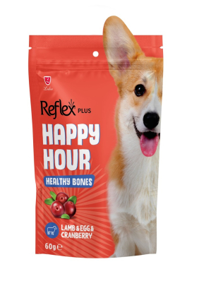 Reflex Happy Hour Ласощі для собак з ягням, яйцями та журавлиною