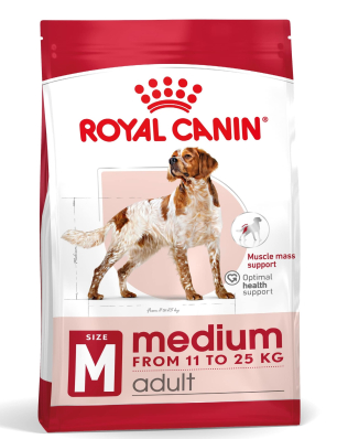 Royal Canin Medium Adult - сухий корм для дорослих собак середніх порід (від 12 місяців до 7 років)