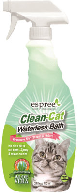 ESPREE Clean-Cat Waterless Bath - спрей для експрес-чищення котів
